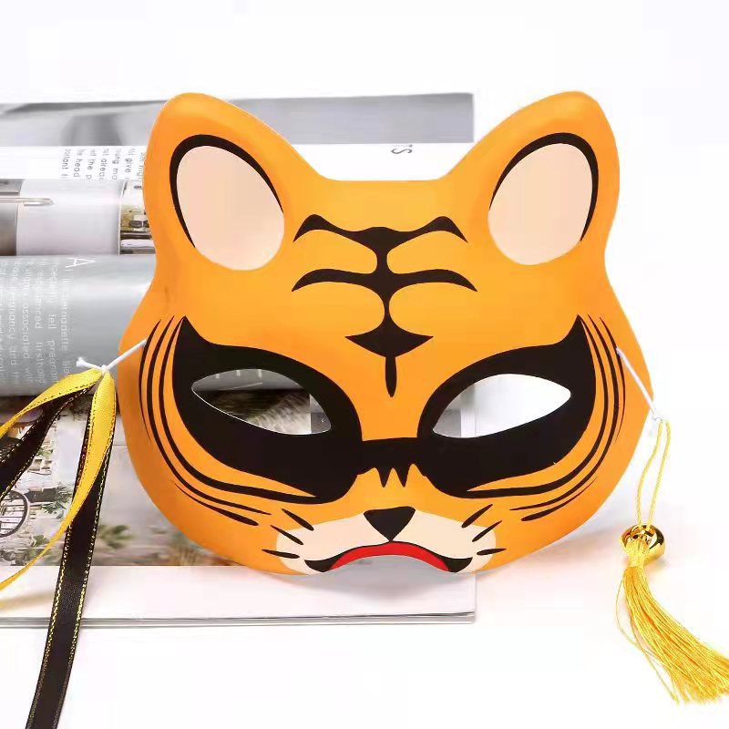 tiger Fox half mask tik tok | Shopee Malaysia