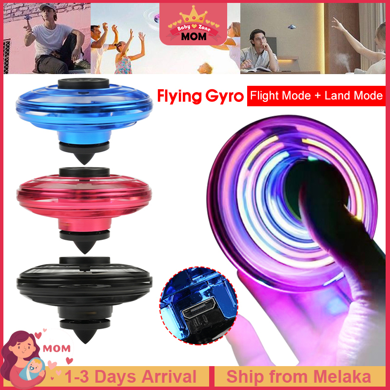 Ready Stock Flynova Flying Boomerang Spinner Rotating Flying Toys Hand ...