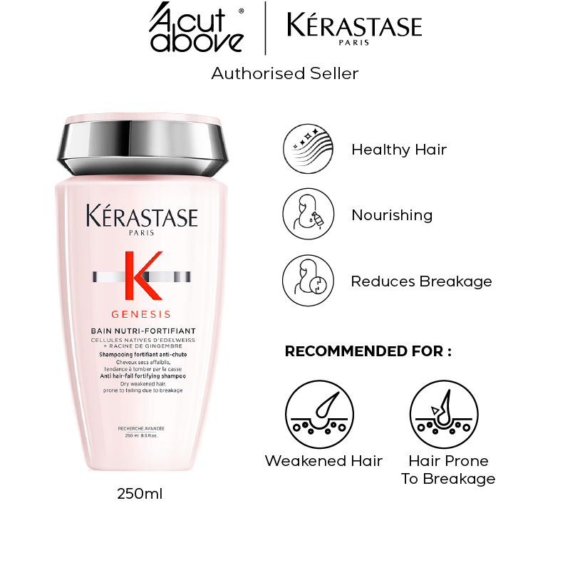 Kerastase Genesis Bain NutriFortifiant Shampoo For Hair Fall & Dry