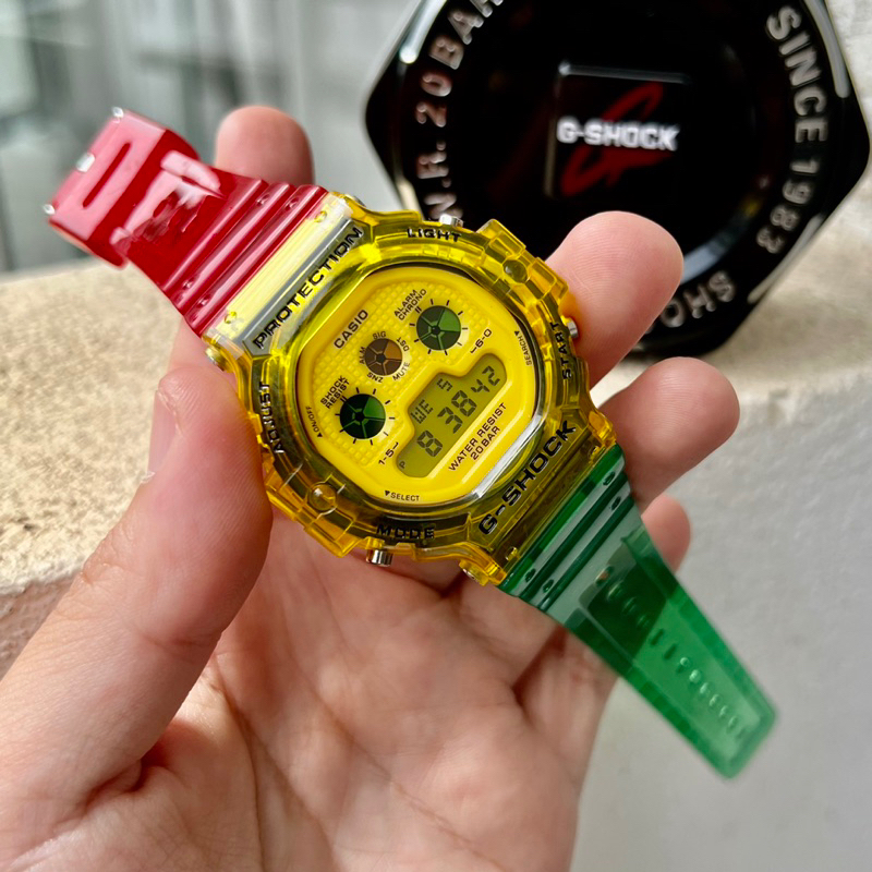 G shock shop rasta jelly