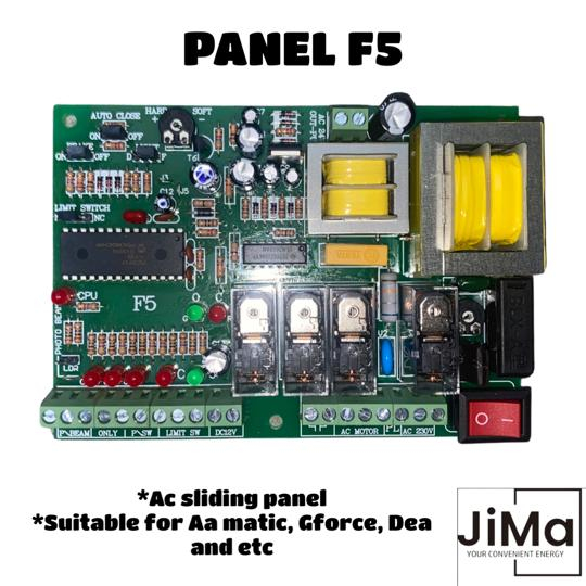 PANEL F5 AC SLIDING GATE / BOARD F5 / CONTROL PANEL FOR AC SLIDING ...