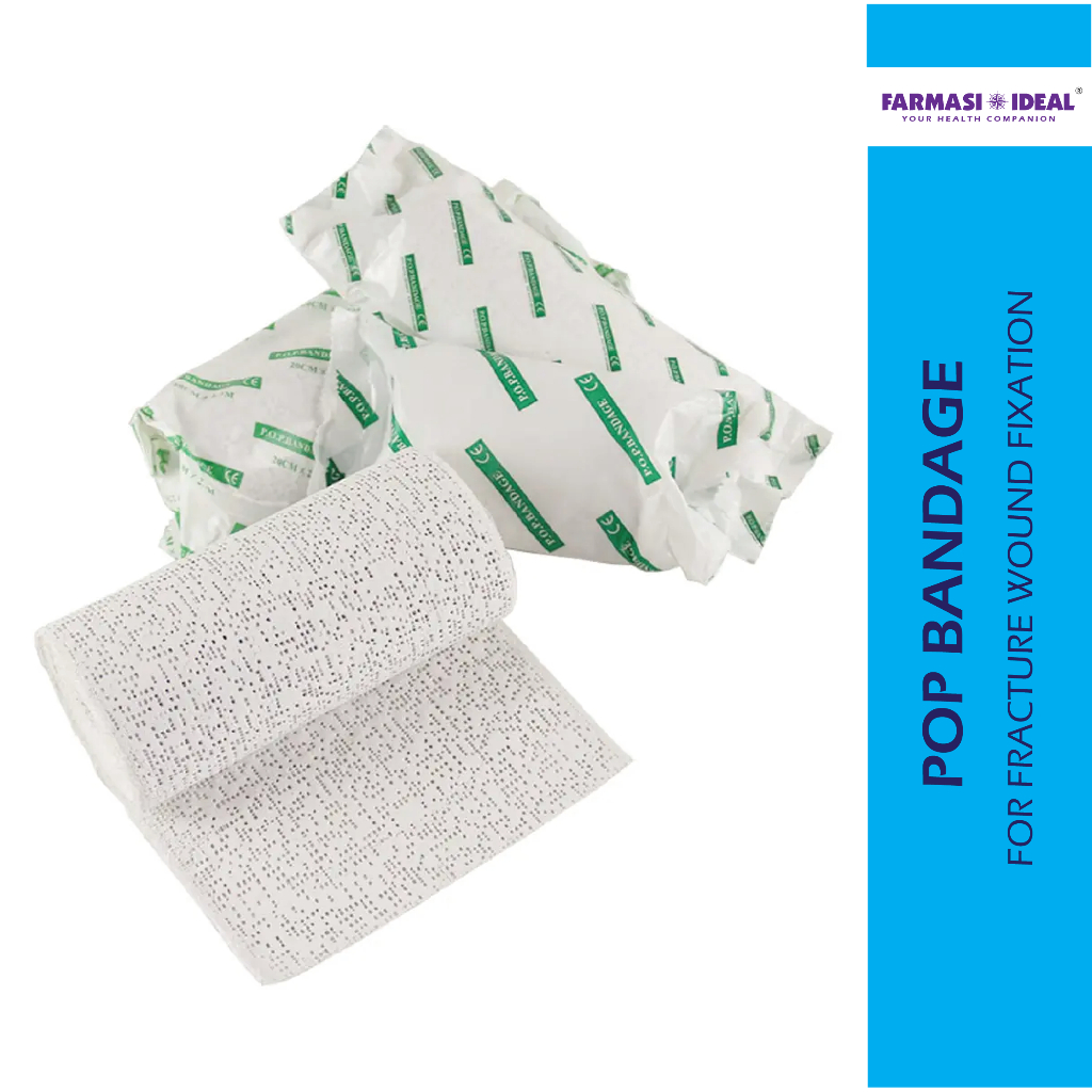 POP BANDAGES (Plaster of Paris) FOR FRACTURE WOUND FIXATION Shopee