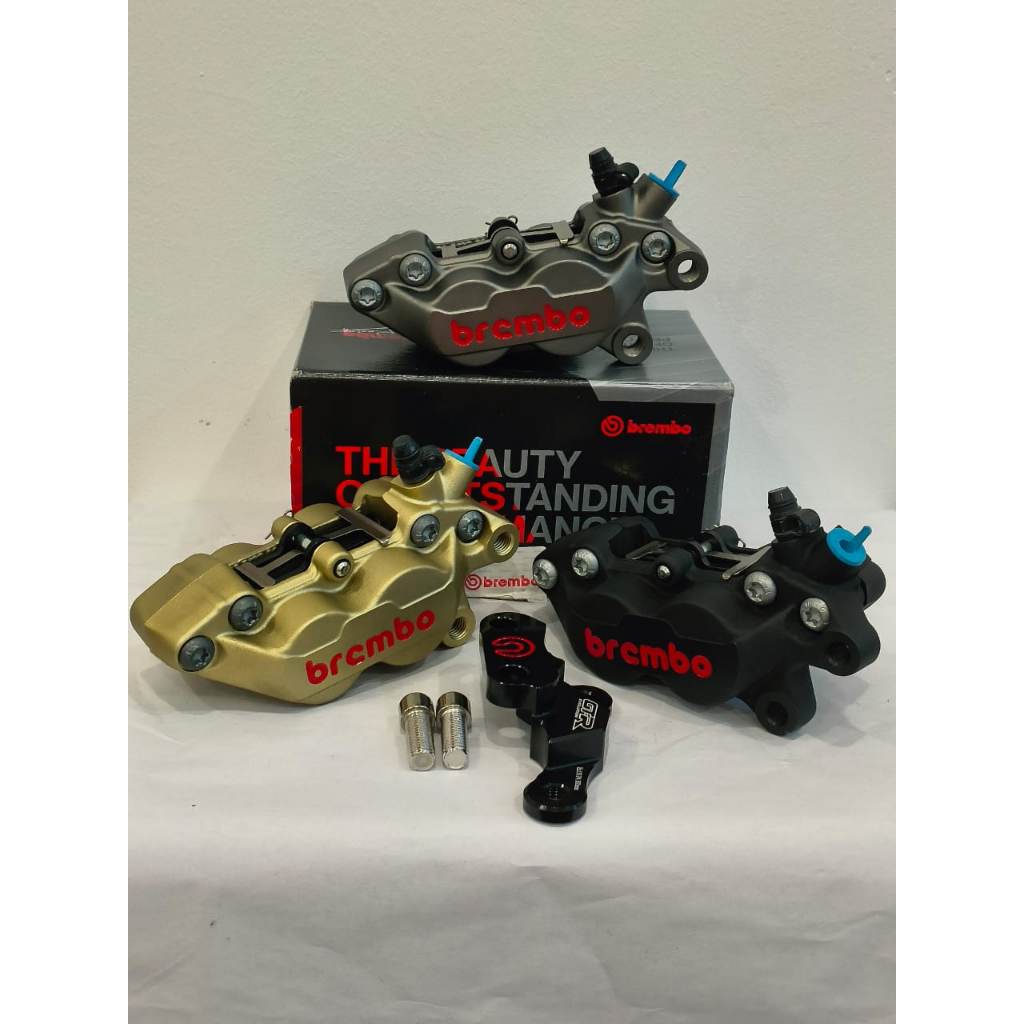 Original Brembo Caliper Pump P4 Front Brake Pump Set Bracket Yamaha