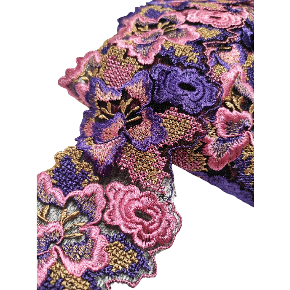 1/2 Inch Wide Daisy Trim Ribbon Price Per Yard/select Color - Foto 9