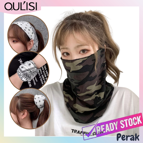 OULISI Face Scarf Cycling Biking Fishing Head Scarf Outdoor Sport