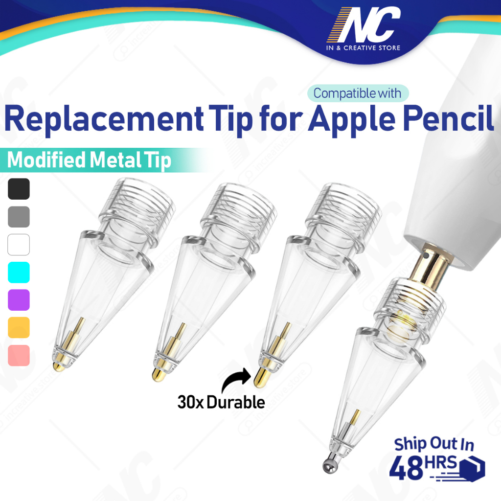 Modified Replacement Tip For Apple Pencil Gen 1/2, iPad Pen