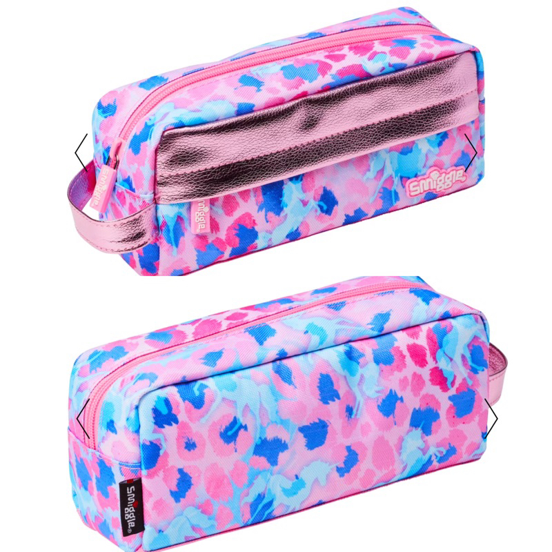 Smiggle Twin Zip/Oblong /Poppit PencilCase | Shopee Malaysia