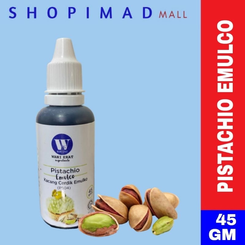 [45GM] PISTACHIO EMULCO | PERISA PISTACHIO | FOOD FLAVORING | Shopee ...