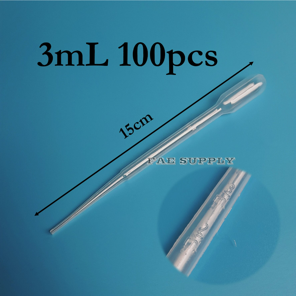 Bundle Plastic Pasteur Pipette transfer liquid Disposable Graduated
