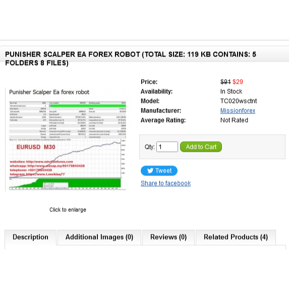 Punisher Scalper Ea forex robot (Total size: 119 KB Contains: 5 folders ...