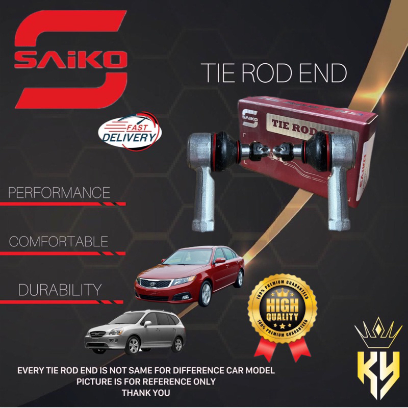 SAIKO TIE ROD END KIA OPTIMA MG, KIA RONDO (KSE-KR8004) | Shopee Malaysia