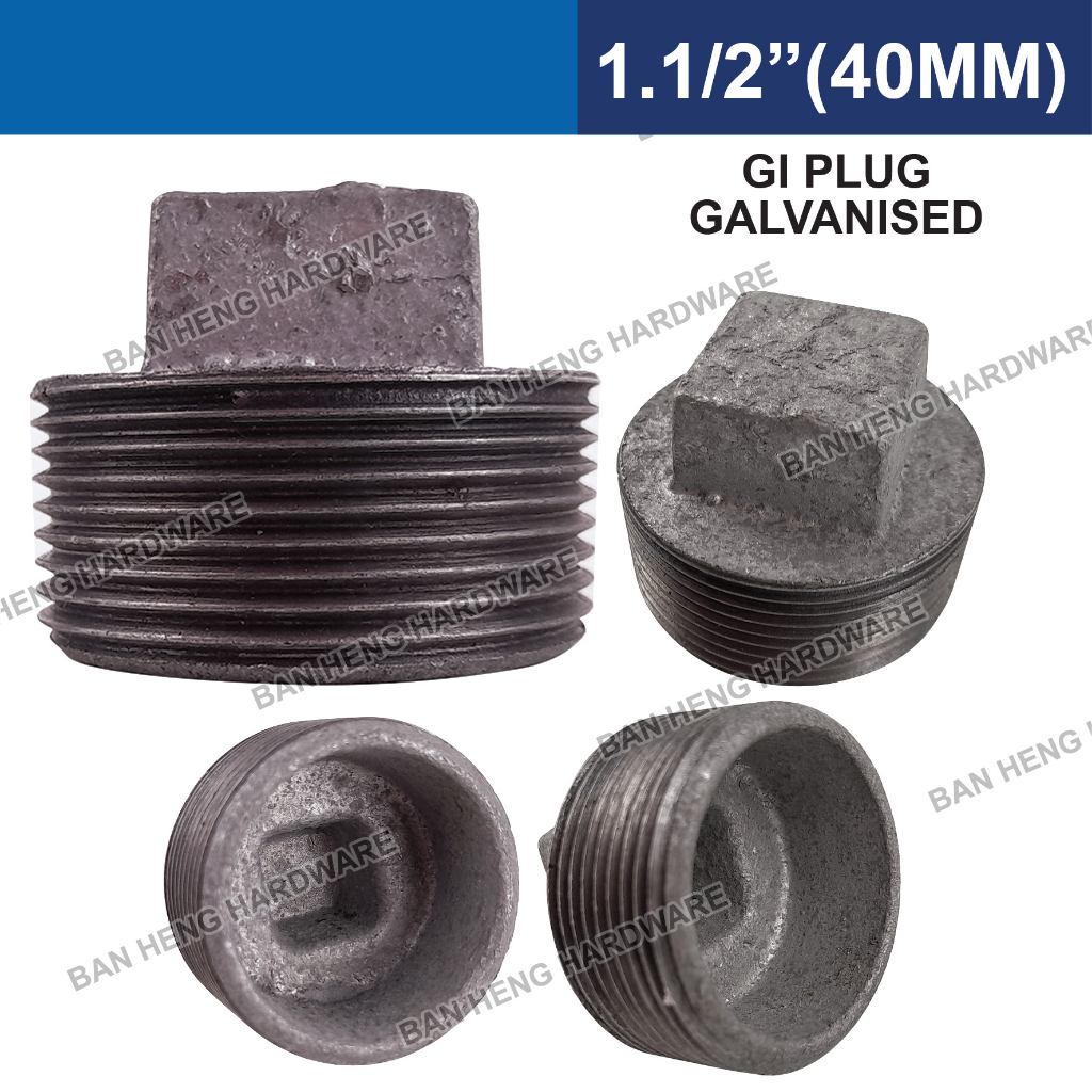 40MM GI FITTING | GALVANIZED PAIP AIR FITTING | TEE | SOCKET | ELBOW ...