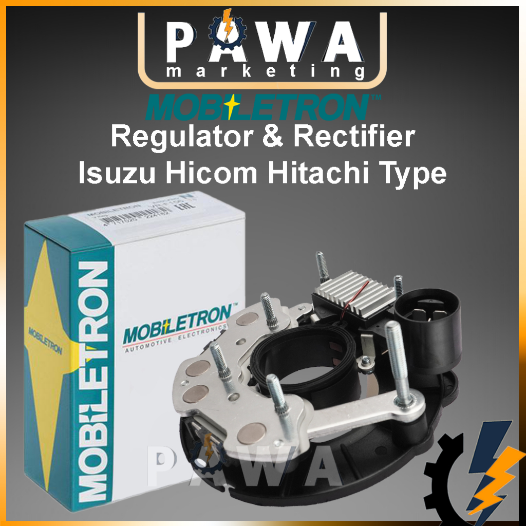 Mobiletron 100% Alternator Regulator Rectifier Set 24V Isuzu Hicom ...