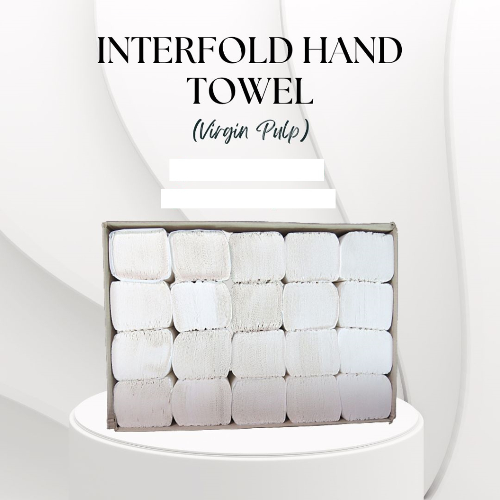 (20PACKS) Interfold Hand Towel Tissue 100 Virgin Pulp Shopee Malaysia
