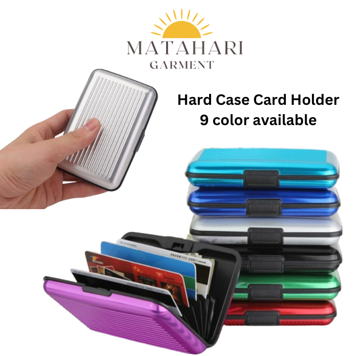 Hard case card clearance holder