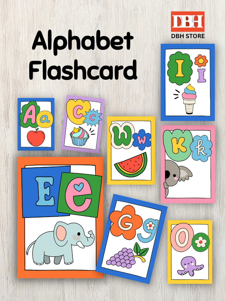 Alphabet Flashcards (PDF Softcopy) | Shopee Malaysia