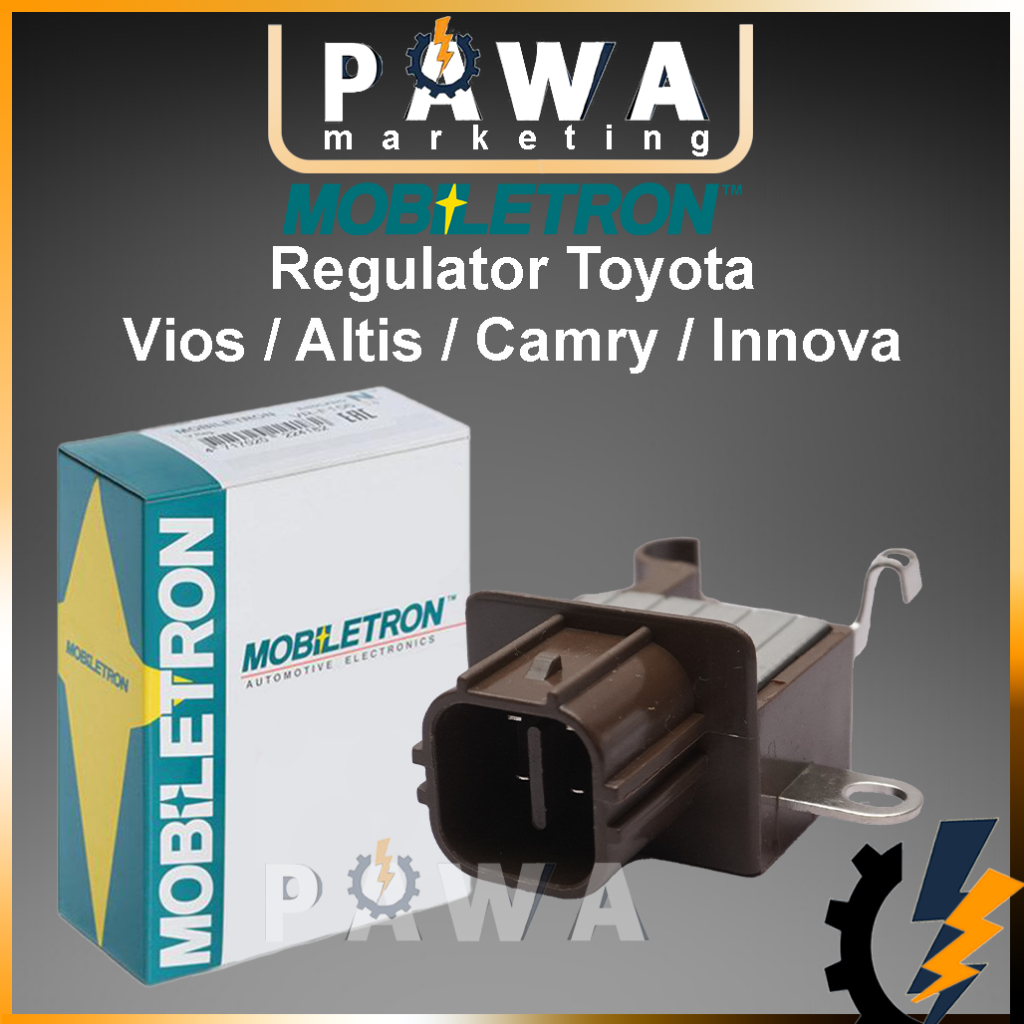 Mobiletron 100 Authentic Alternator Regulator Toyota Vios Altis Carmy