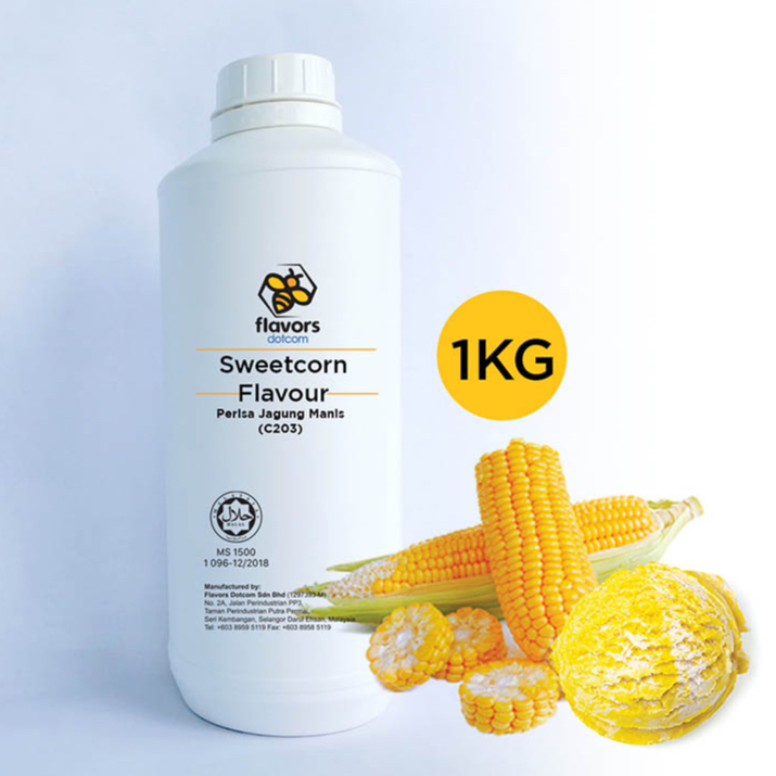 [HALAL] Flavors Dotcom - Sweet Corn Flavour (1kg) | Shopee Malaysia