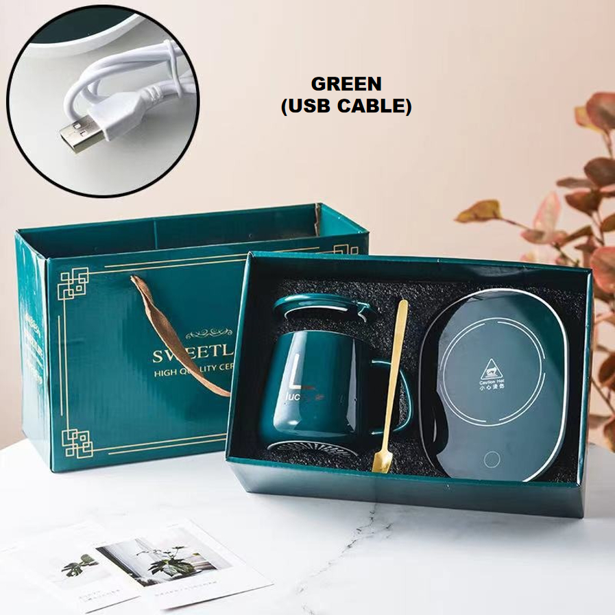 Constant temperature Cup Smart 55°C Warmer Cup Coffee Milk Constant