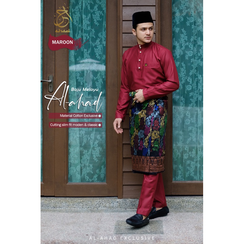 Baju melayu best sale 2019 slim fit