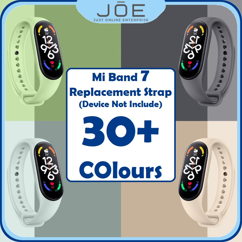 (FREE GIFT) Xiaomi Mi Band 7 Strap Tali Jam MiBand 7 Mi Band Colorful ...