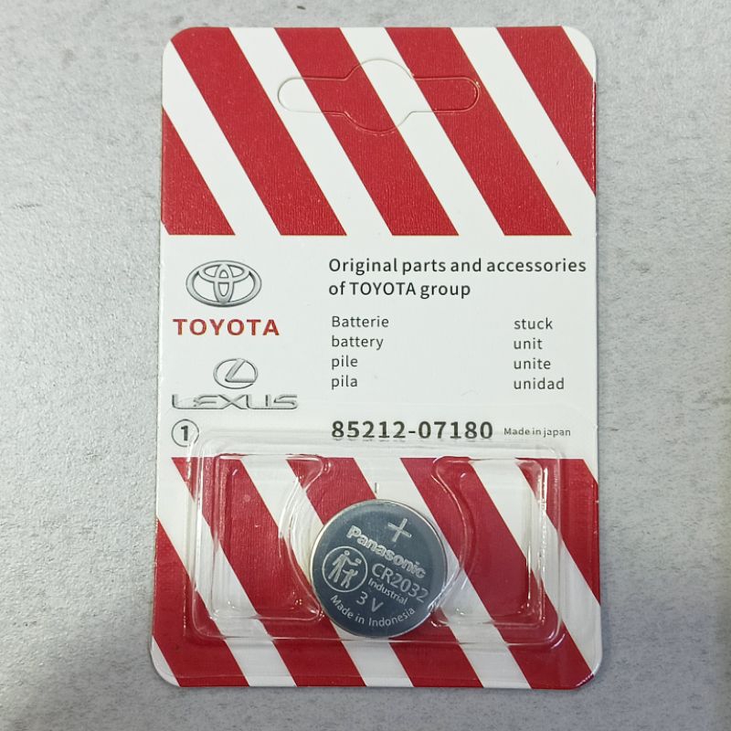 Battery Lithium CR2032 for Toyota Vios Push Start Remote Car Key