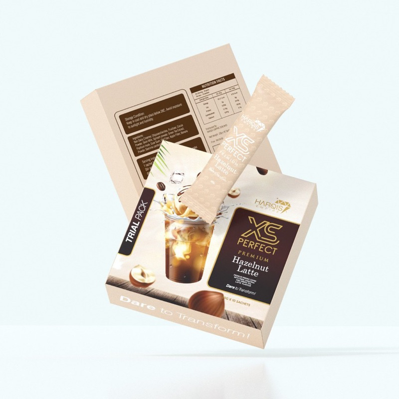 ORIGINAL HQ] XS PERFECT DRINKS CHOCOLATE CARAMEL CAPPUCINO