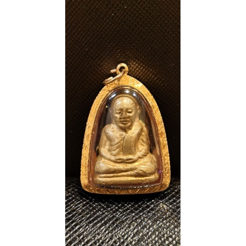 Lp Ngern Wat Hiranyaram (wat Wang Tako) Phichit Be:2516 Gold Casing 