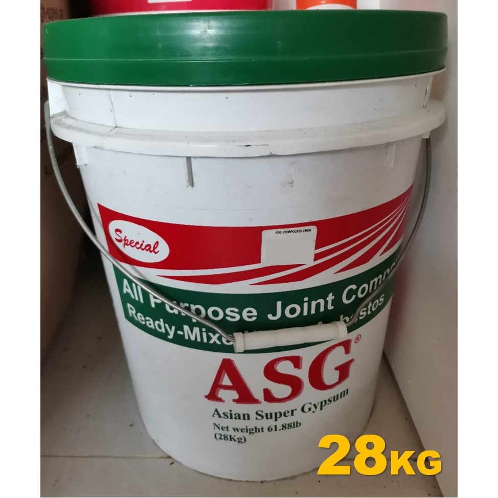 ASG MULTI PURPOSE JOINT COMPOUND 28KG PLASTER READY MIX GYPSUM 25kg