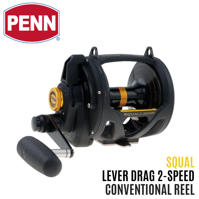 Squall® Lever Drag Conventional Reel