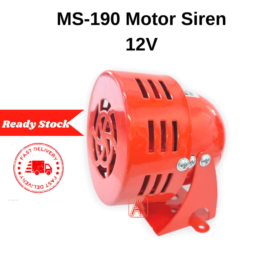 MS190 Mini Motor Siren 3 inch (3