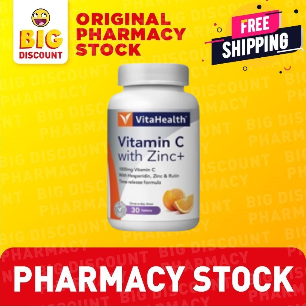 VitaHealth Time Release Vitamin C with Zinc + 30S Shopee Malaysia