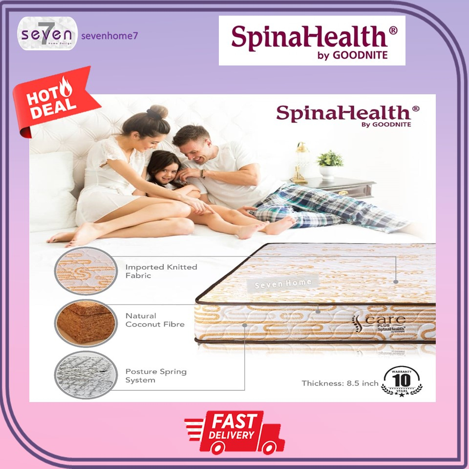 Goodnite Spinal Health i-Care Plus Posture Spring Mattress | Shopee ...