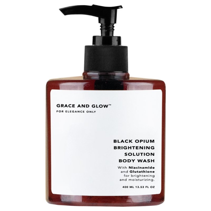 GRACE AND GLOW BLACK OPIUM BRIGHTENING SOLUTION BODY WASH | Shopee Malaysia