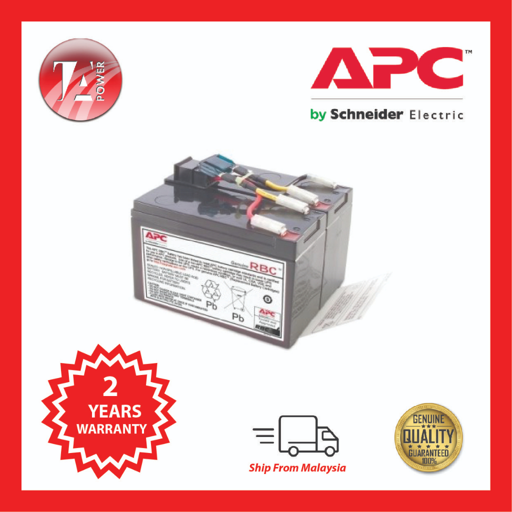 [PRE ORDER] APC Replacement Battery Cartridge #48, 2 Years Warranty ...