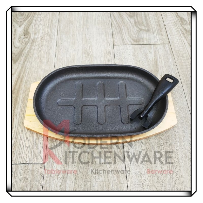 (MKitchenware)Cast Iron Hot Plate / Sizzling Hot Plate / Hot Plate