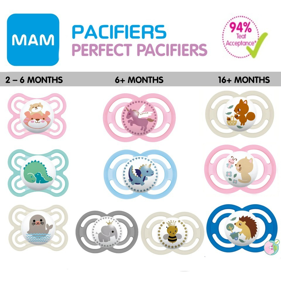 MAM Perfect Pacifier 2 - 6 months (A407)