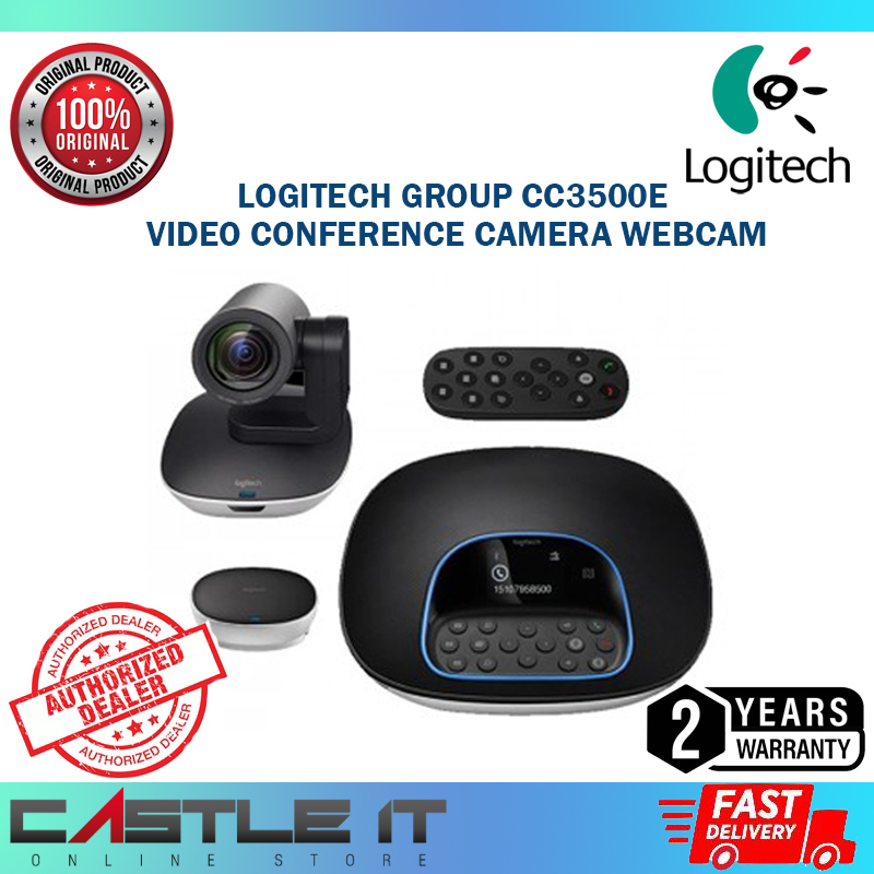 Logitech GROUP CC3500e Video Audio Conference Camera Webcam with ...