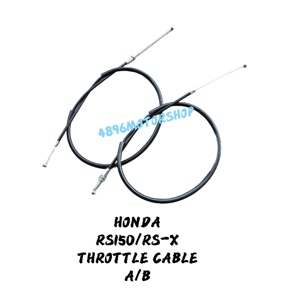 HONDA RS150 V1 V2 RSX RSX THROTTLE CABLE / TALI MINYAK ( A / B ) Shopee Malaysia