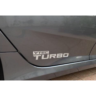 Vtec Turbo Honda Civic Side Sticker Civic FC (ONE PAIR) | Shopee Malaysia