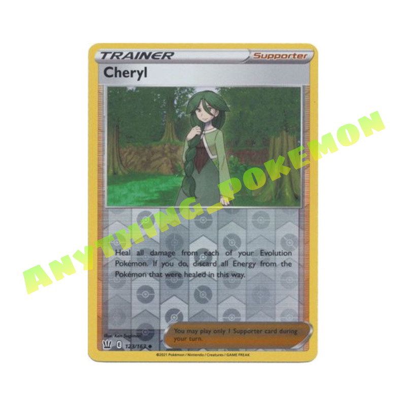 Pokmon Card Trainer - Cheryl 123/163 NORMAL/REVERSE HOLO | Shopee Malaysia