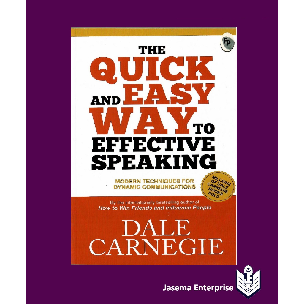 The Quick And Easy Way To Effective Speaking By Dale Carnegie | Shopee ...