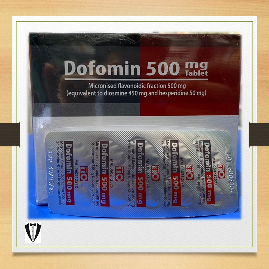 [EXP: 05/2025] Dofomin 500mg (UBAT BUASIR / HAEMORRHOIDS) 10's / 3 x 10 ...