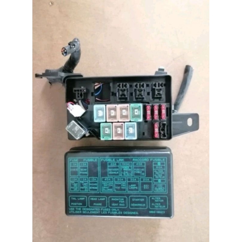 PROTON WIRA SATRIA ENGINE FUSE BOX COVER | Shopee Malaysia