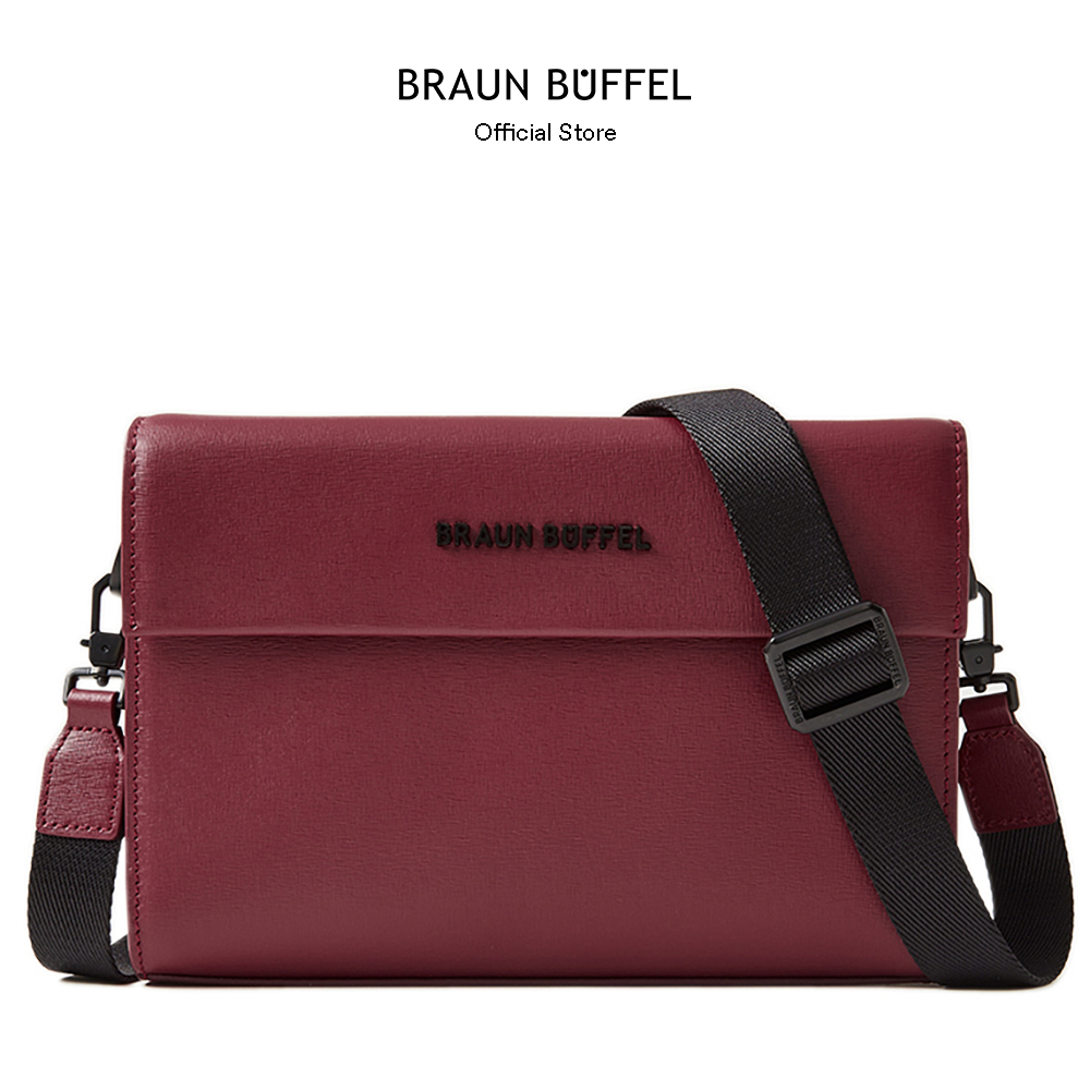 Braun Buffel Loge Mini Messenger in Rhubarb Shopee Malaysia