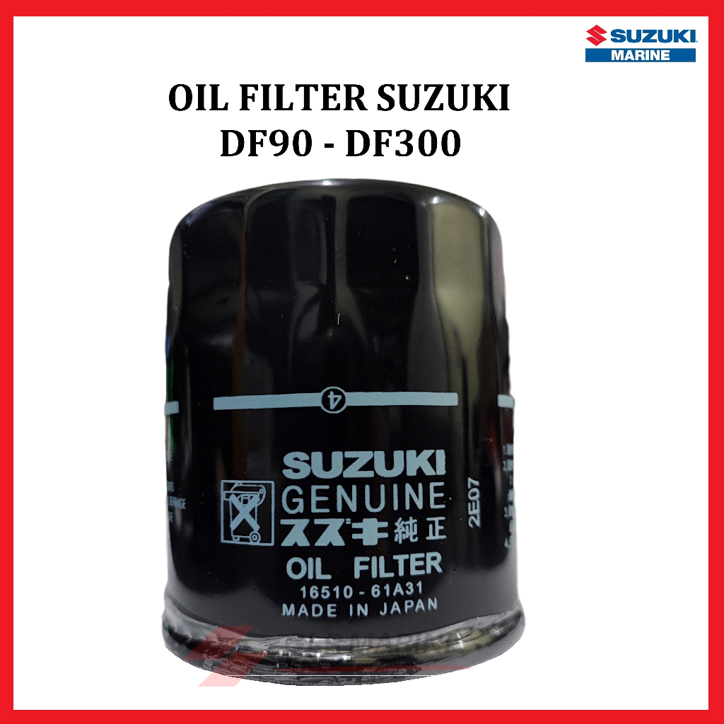 SUZUKI OUTBOARD OIL FILTER DF70/90 DF115/140 DF150 DF300 PENAPIS