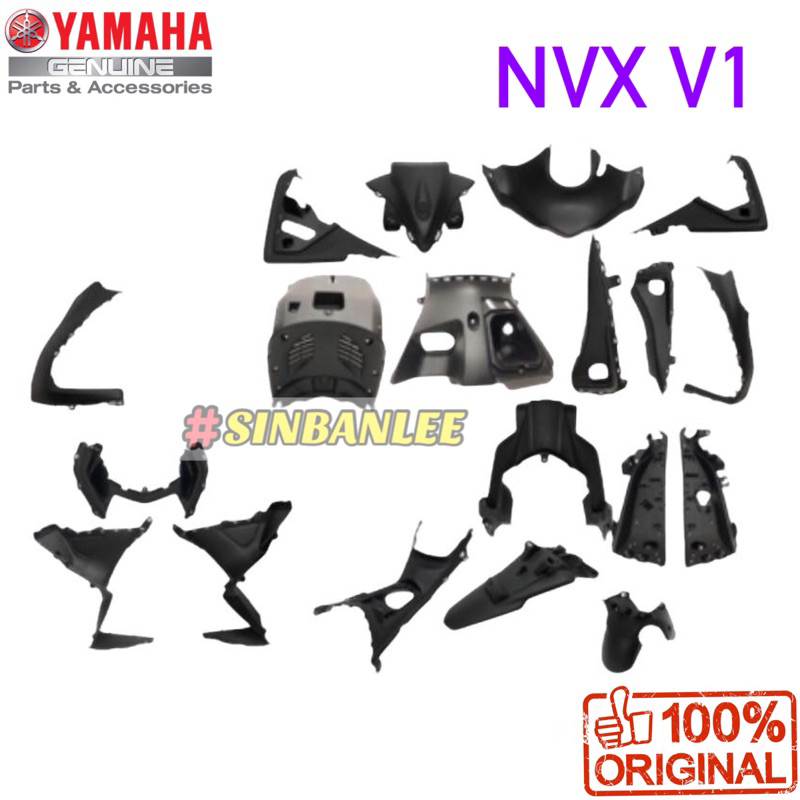 Nvx Non Colour Inner Body Part Set Nvx Aerox Bg Original Yamaha Pcs Shopee