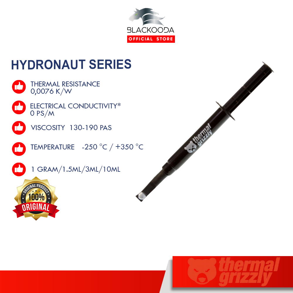 Thermal Grizzly Hydronaut Series High Performance Thermal Grease For ...