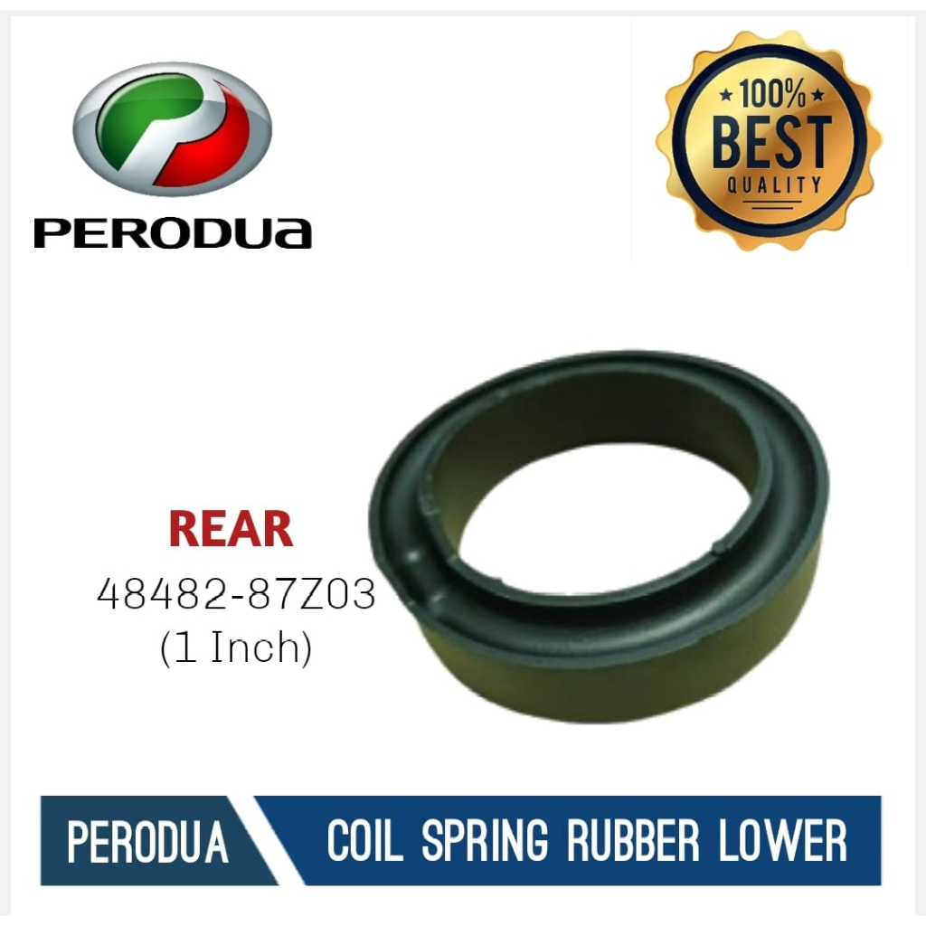 PERODUA Rear Coil Spring Rubber Lower (1 / 2 Inch) for Perodua Kancil