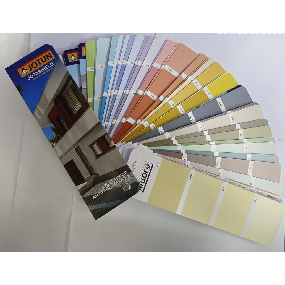 JOTUN FANDECK COLOR CATALOG EXTERIOR COLOR TINTING 576 COLORS/INTERIOR ...